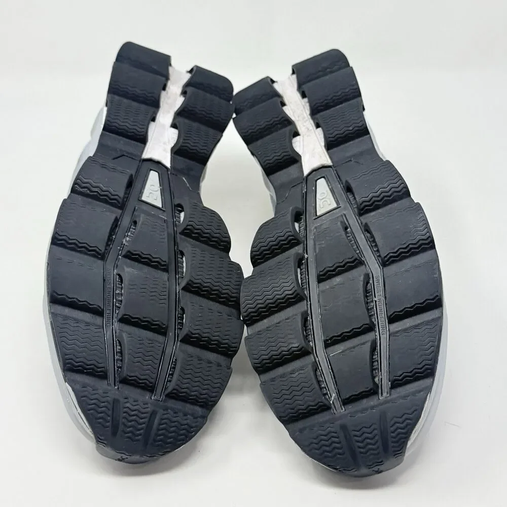 On Cloudsurfer Running Shoes Mens 10.5 Gray White Mesh Lightweight Sneakers - Picture 14 of 16